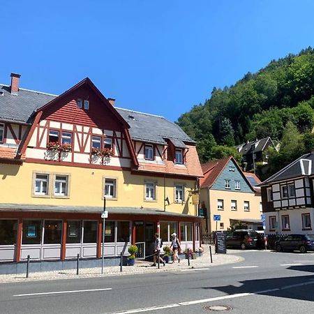 Pension Grenzeck Bad Schandau Esterno foto