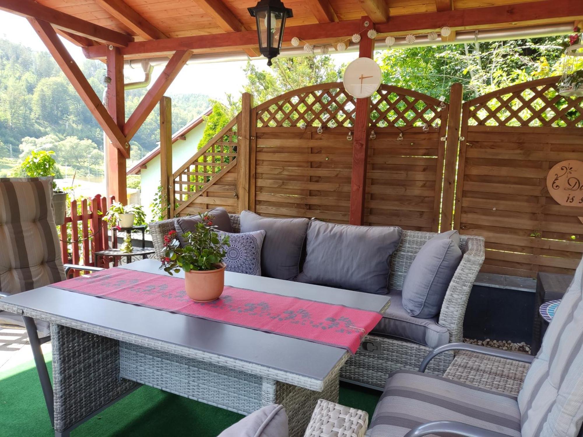 Pension Grenzeck Bad Schandau Esterno foto